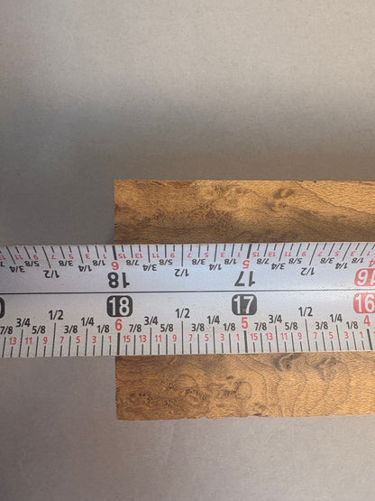 Roasted Birdseye Pool Cue/Turning Blank-BEPC15- $65 Includes Shipping