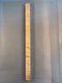 All white curly maple turning blank with heavy and thick curl pattern throughout great for game calls and pool cue blanks