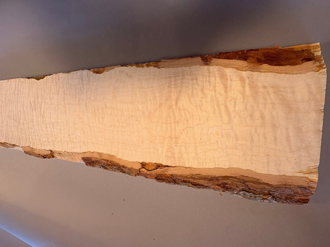 4/4 Curly Soft Maple Board-CM4-$70 Includes Shipping