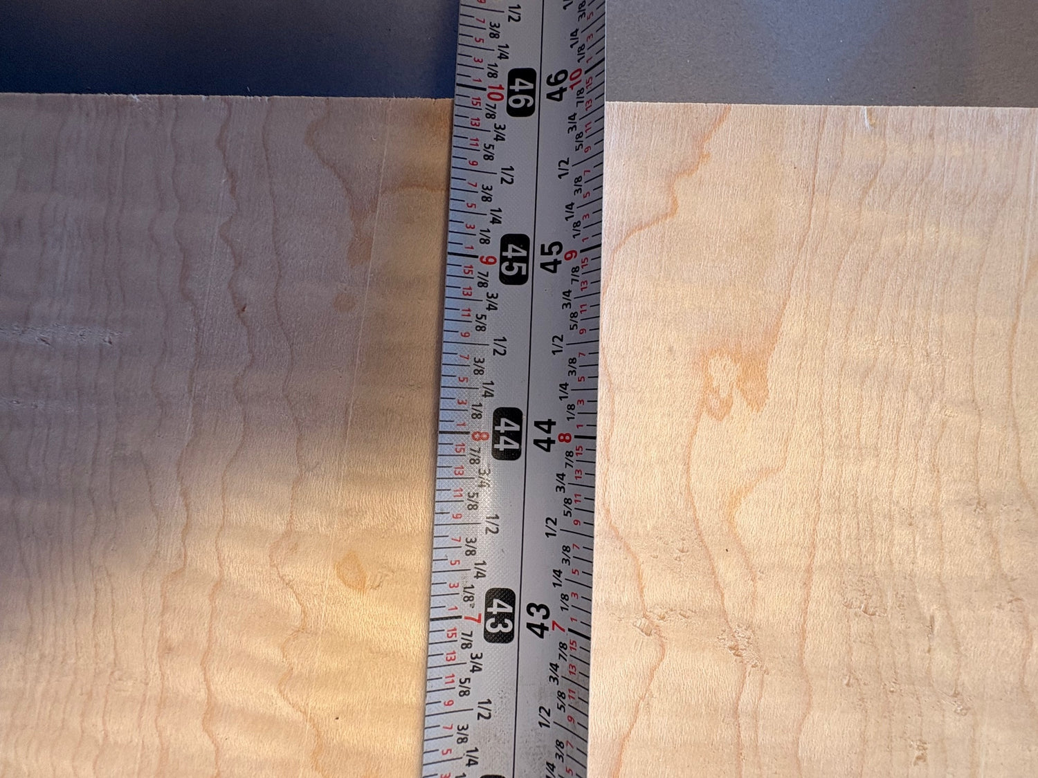 4/4 Curly Soft Maple Board-CM4-$70 Includes Shipping