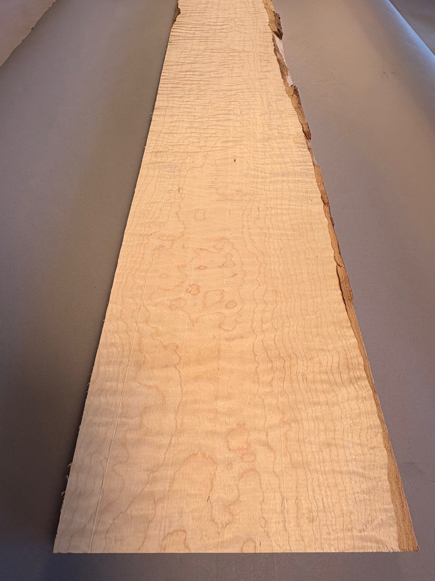4/4 Curly Soft Maple Board-CM4-$70 Includes Shipping