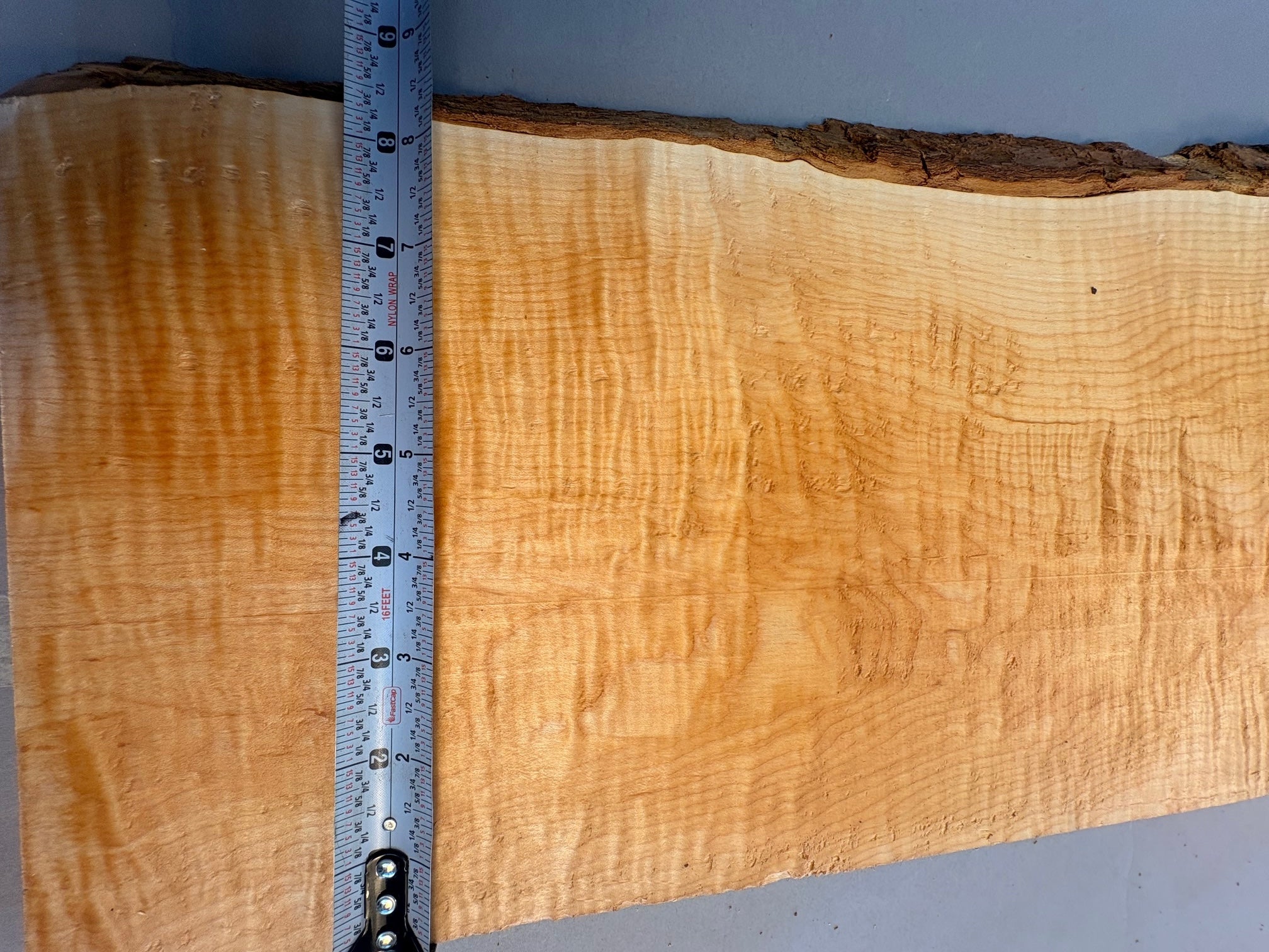4/4 Curly Hard Maple Board-CM7-$85 Includes Shipping