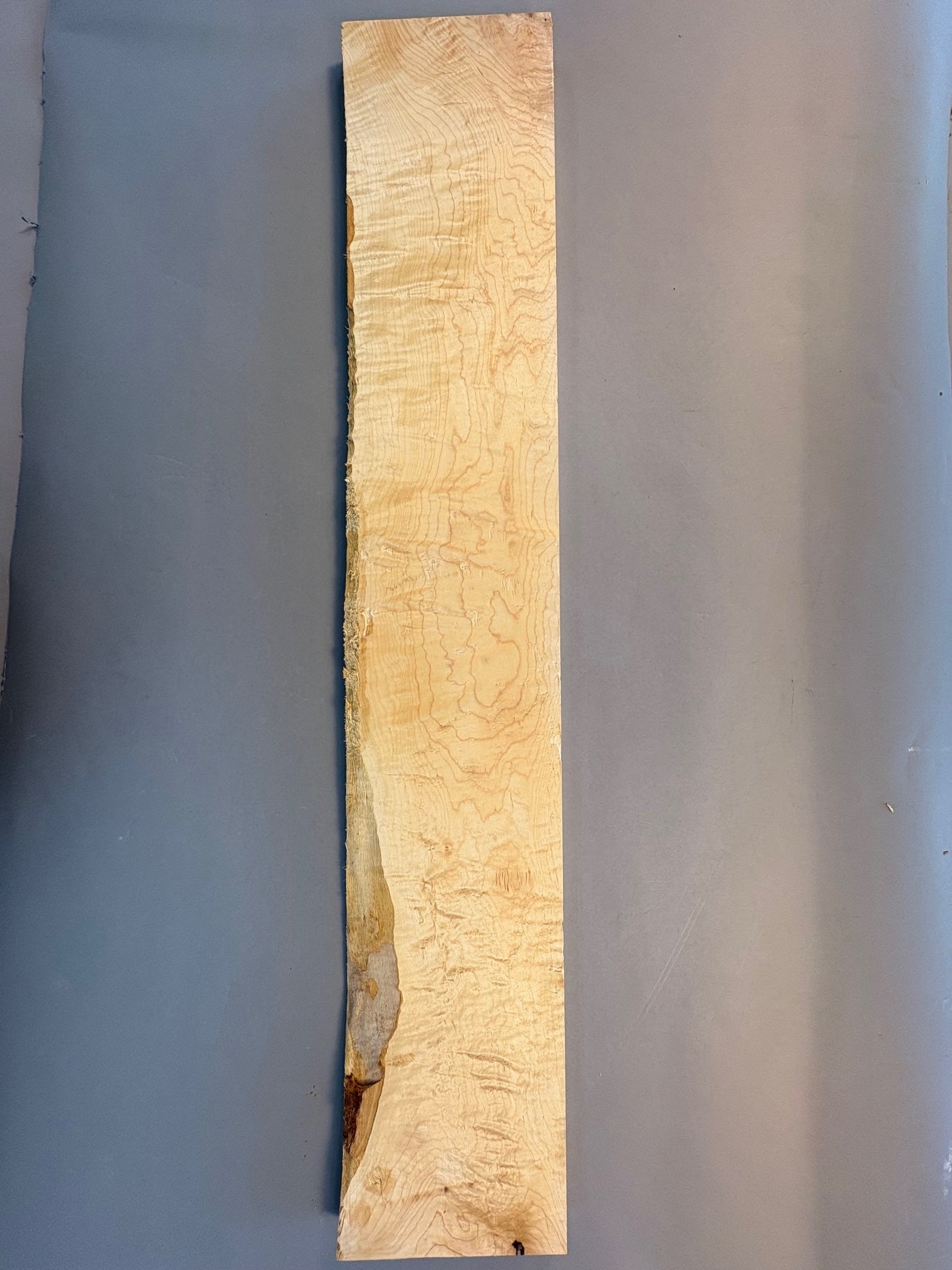 4/4 Curly Hard Maple Board-CM8-$40 includes shipping