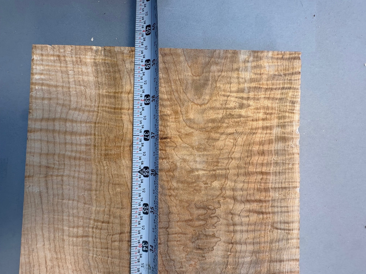 4/4 Curly Soft Maple Board-CM9-$60 includes shipping