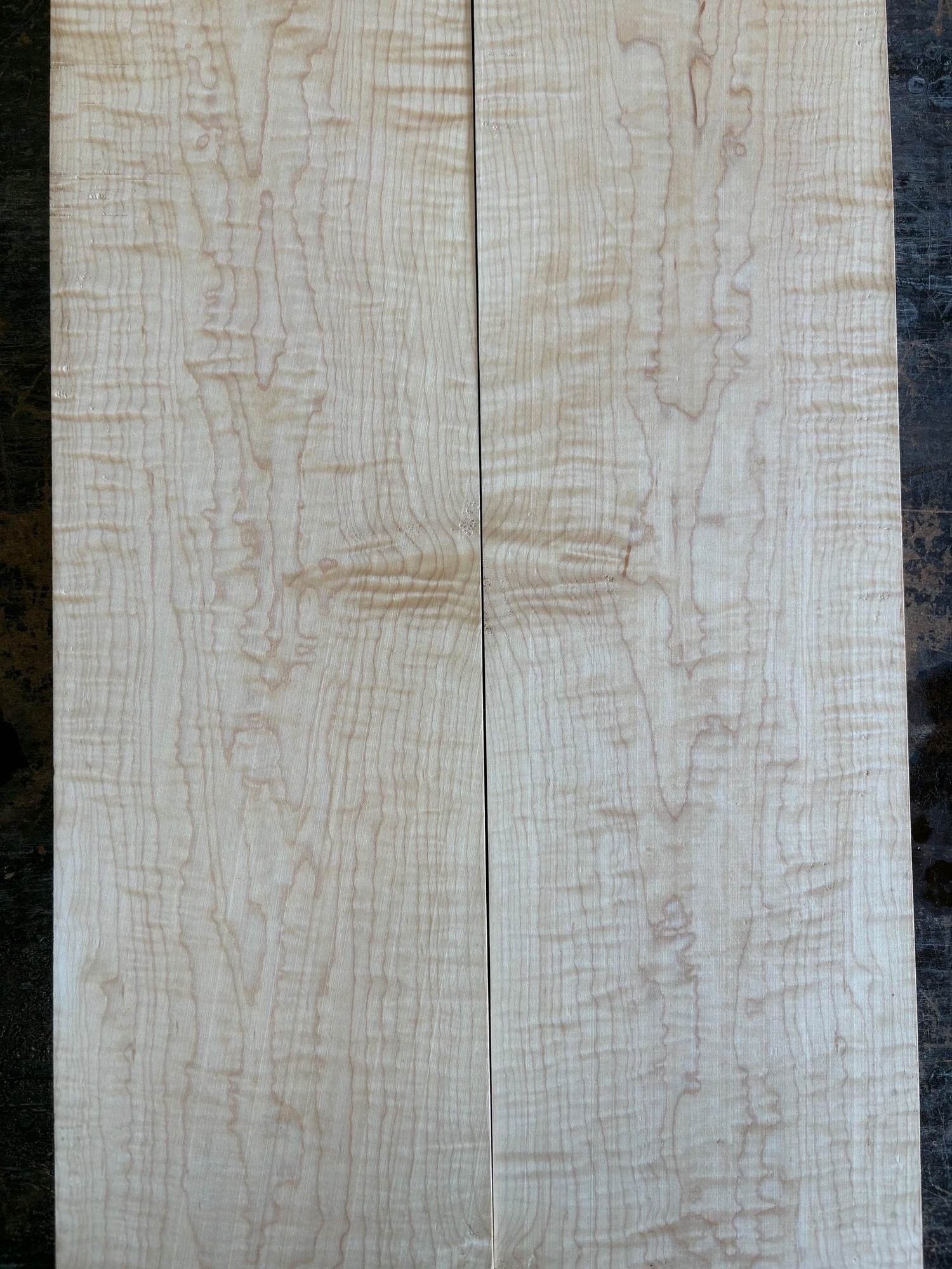 Curly maple carve top-CMCT1004-$125 Includes Shipping