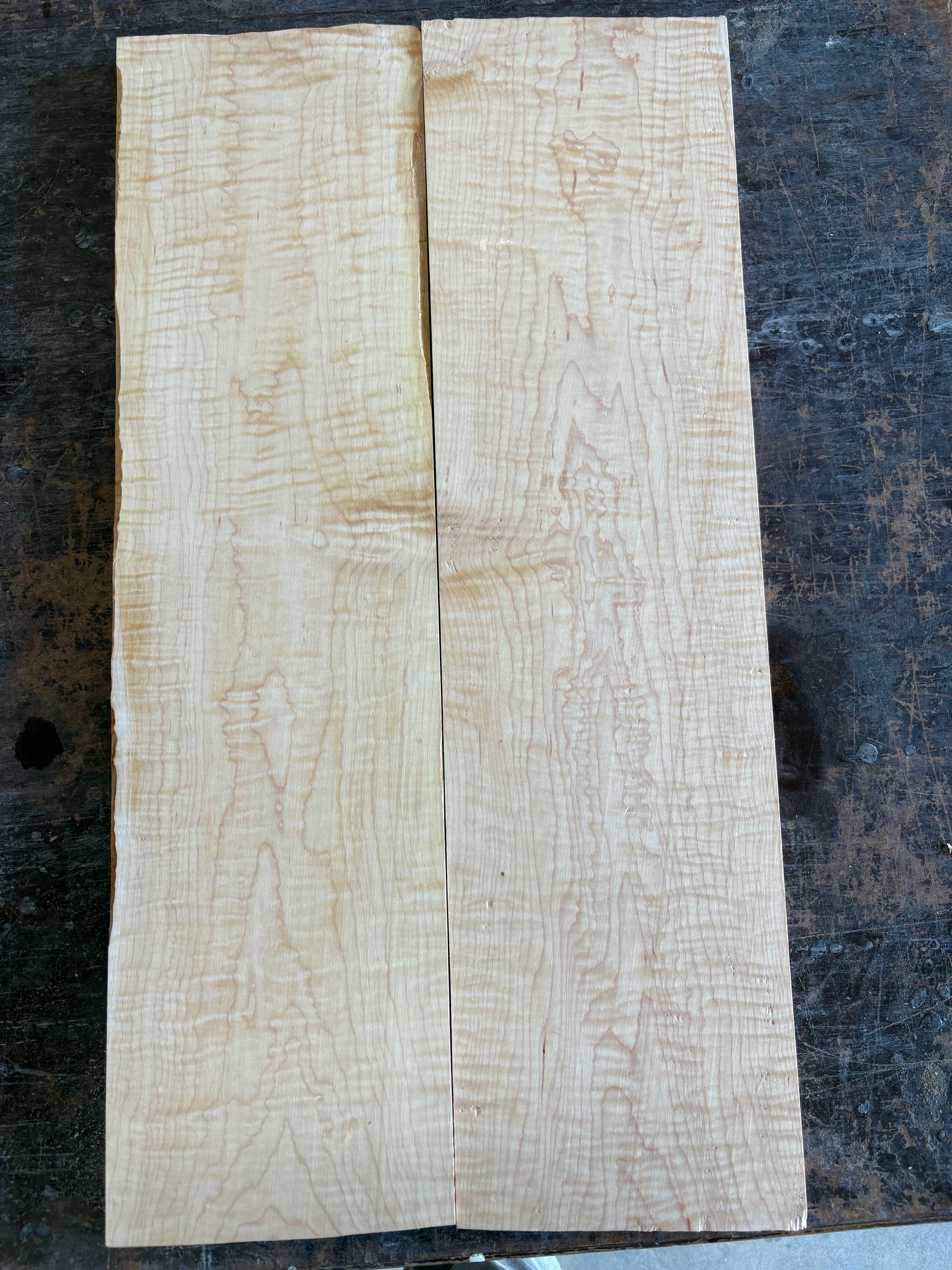 Curly maple carve top-CMCT1004-$125 Includes Shipping