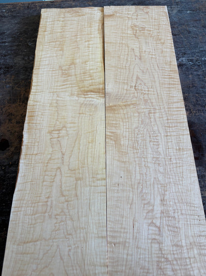 Curly maple carve top-CMCT1004-$125 Includes Shipping