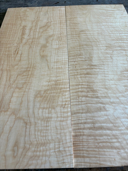 Curly maple carve top-CMCT1005-$125 Includes Shipping