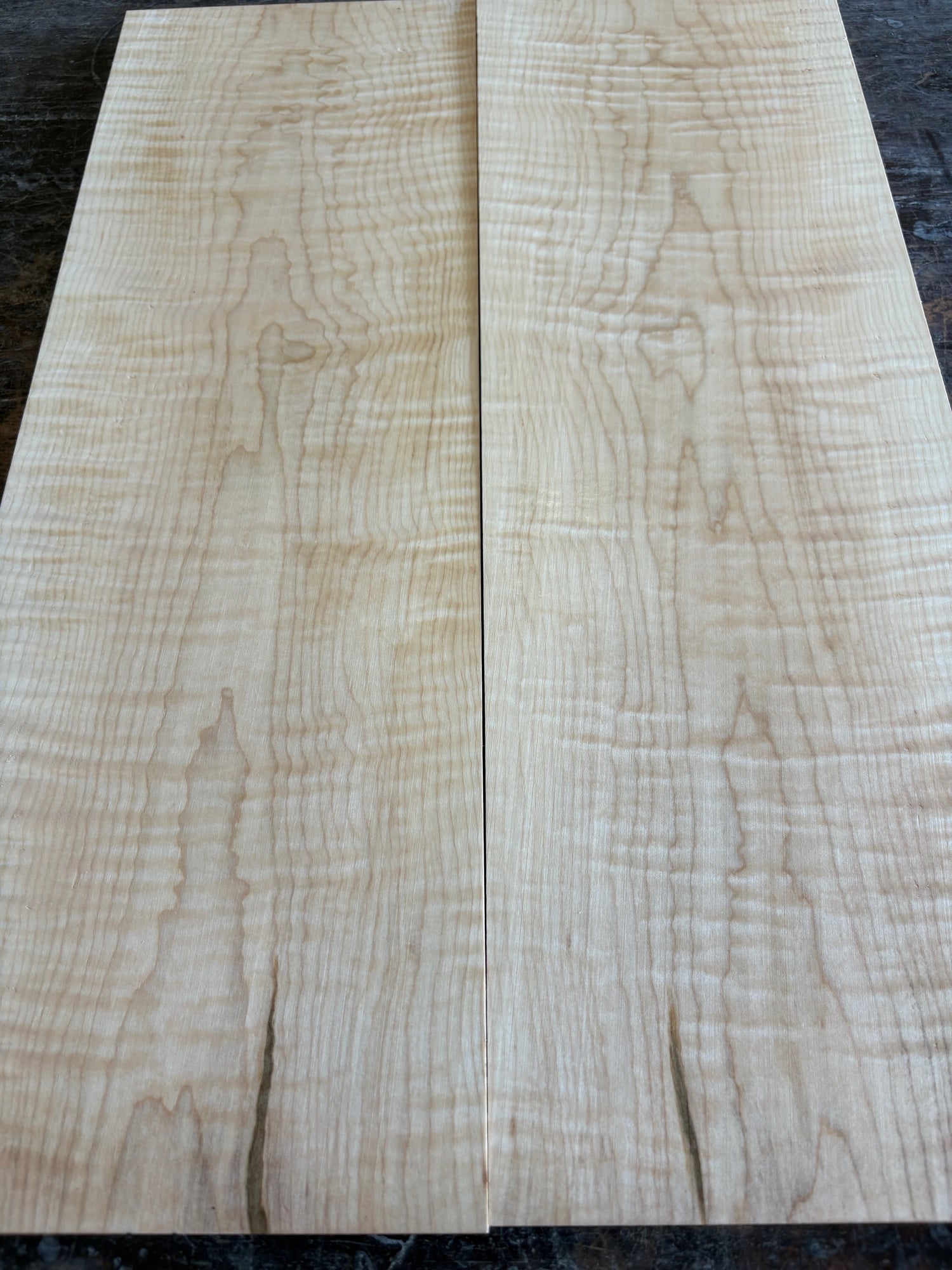 Curly Maple Carve Top-CMCT1006-$125 Includes Shipping