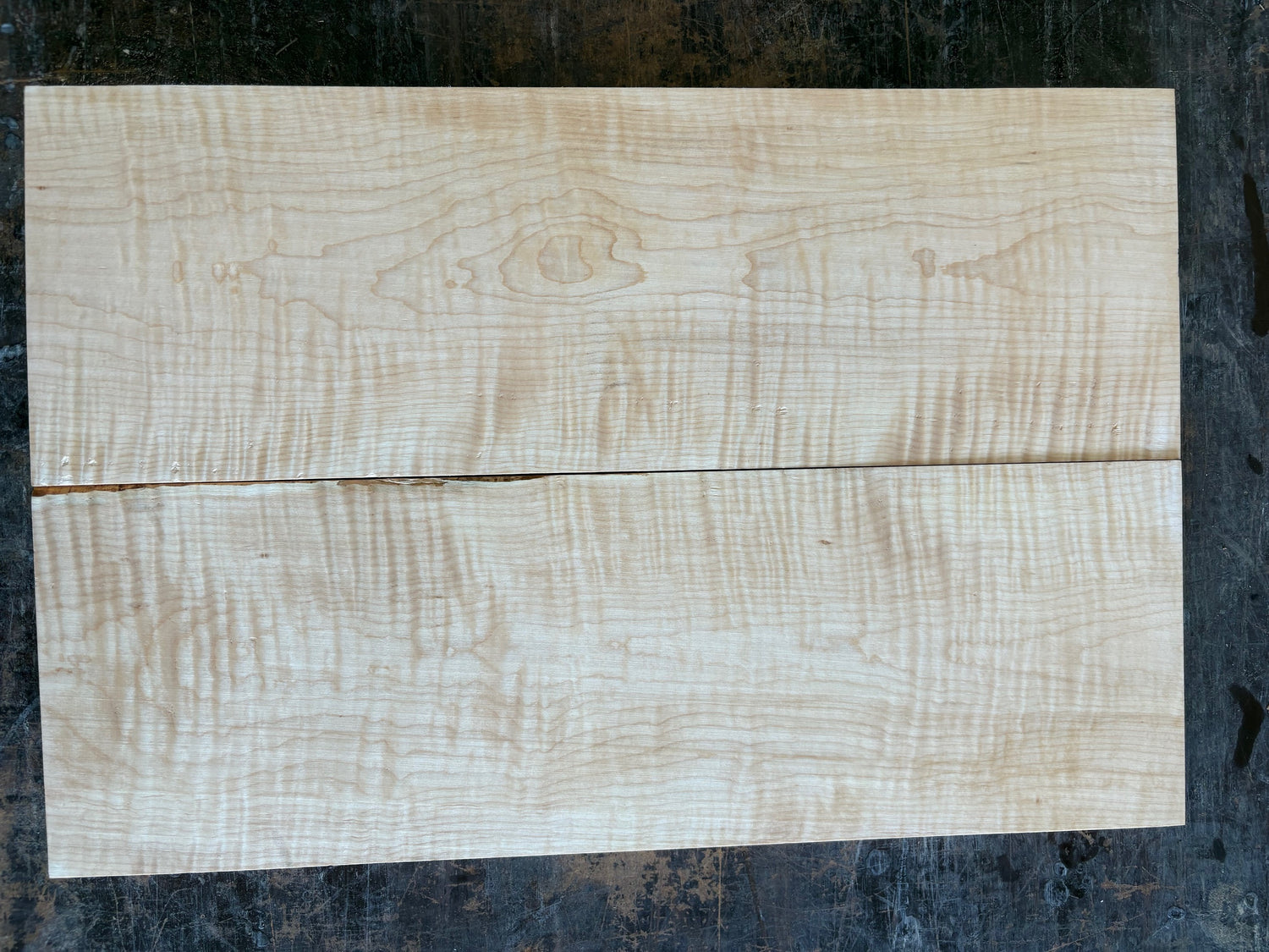Curly Maple Carve Top-CMCT1006-$125 Includes Shipping