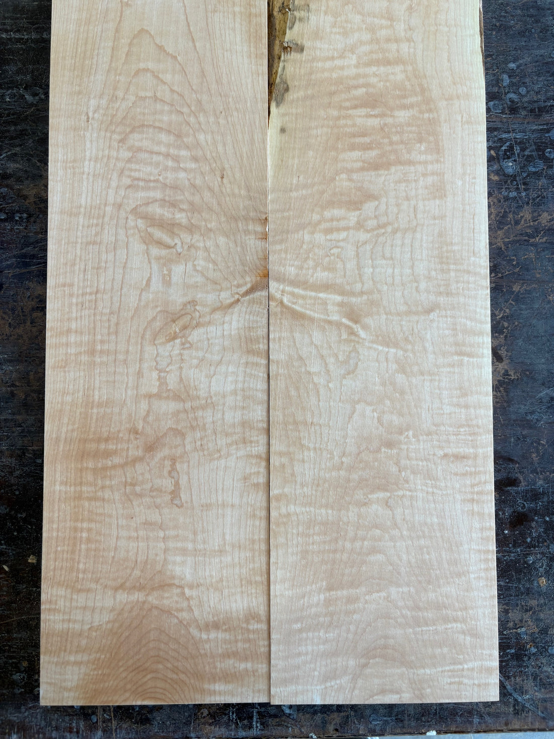 Curly Maple Carve Top-CMCT1007-$125 Includes Shipping