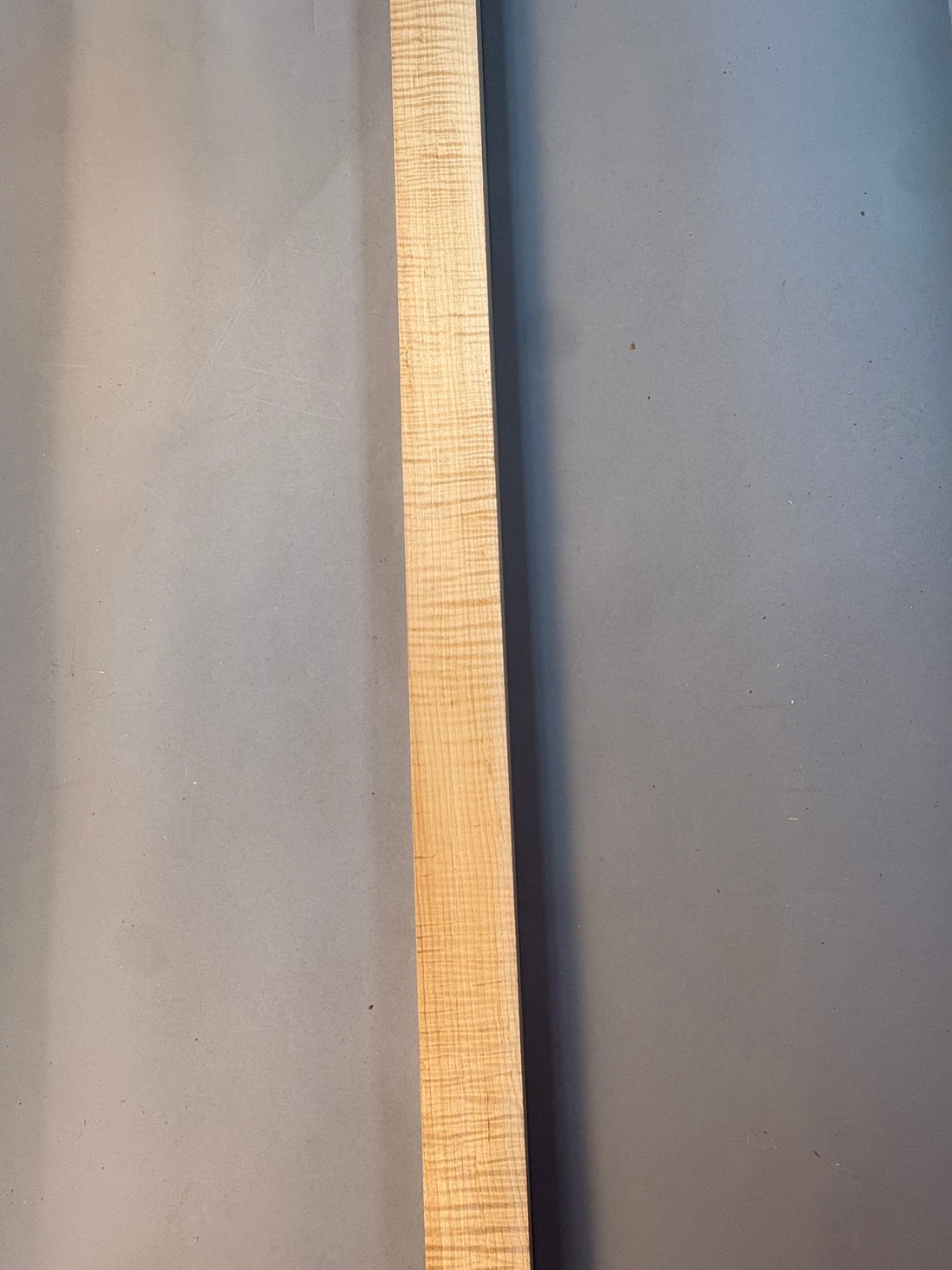 long curly soft maple turning blank with heavy consistent curl