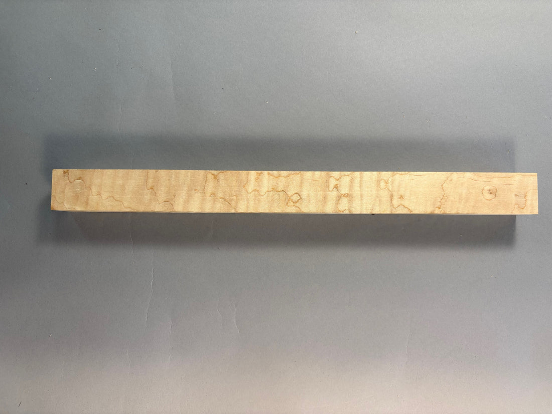 Curly Maple Pool Cue Blank-CMPC1-$35