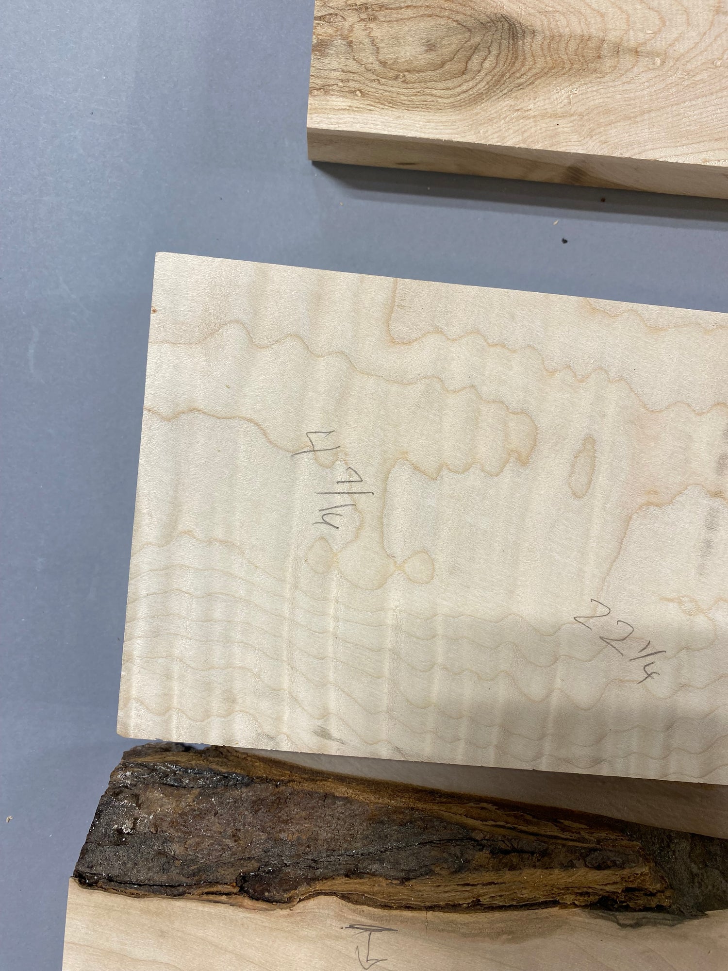 8/4  prime curly maple with birdseye filler price includes free shipping in the USA