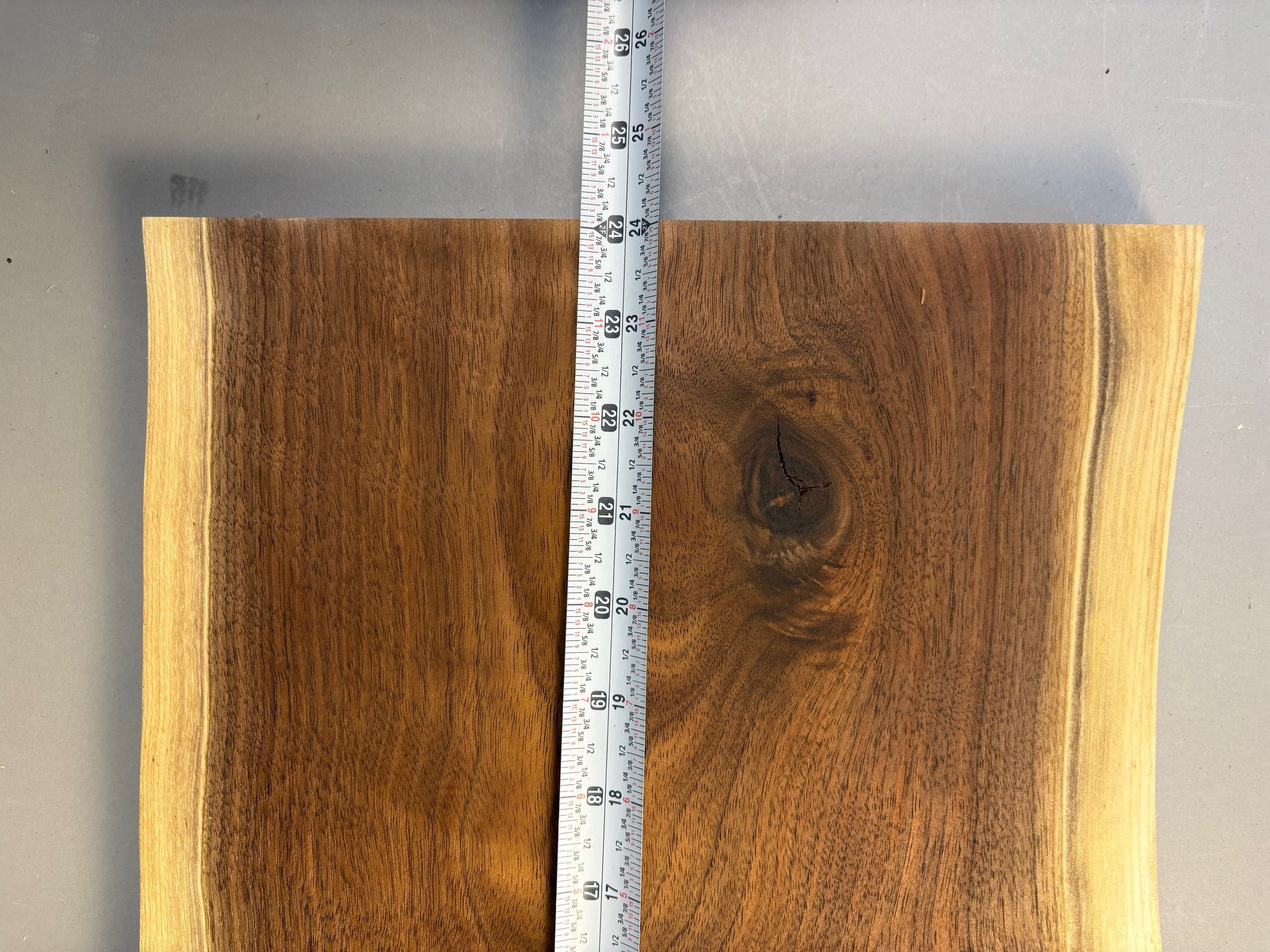 Curly Walnut Charcuterie Board Blank-WCB1002-$80 Includes Shipping