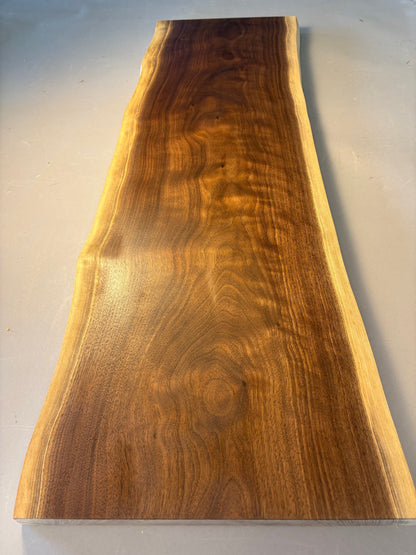 Curly Walnut Charcuterie Board Blank-WCB1003-$90 Includes Shipping
