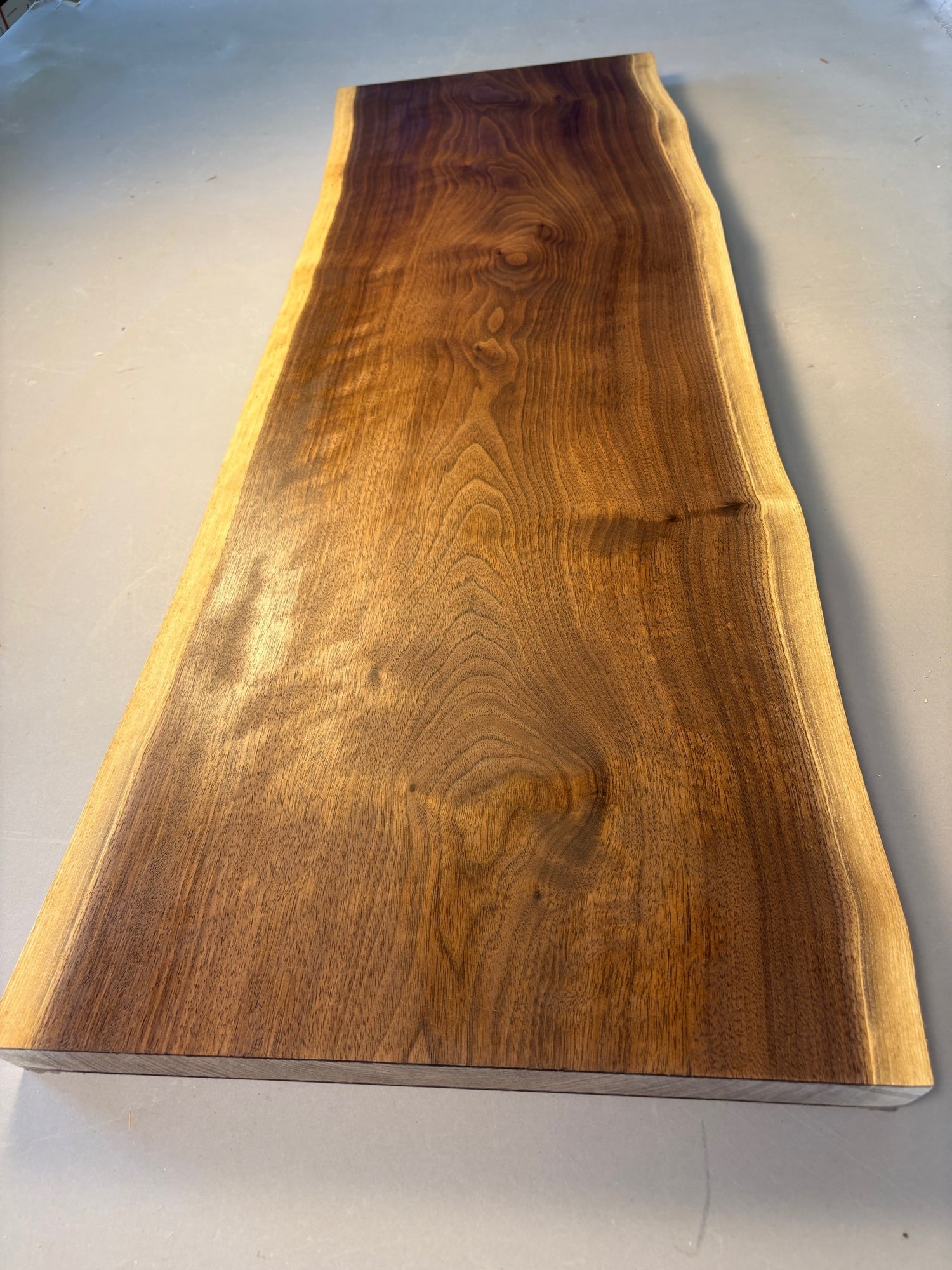 Curly Walnut Charcuterie Board Blank-WCB1003-$90 Includes Shipping
