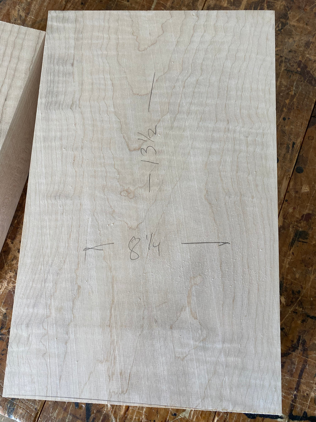 10/4 curly maple turning stock 75$ includes shipping in USA