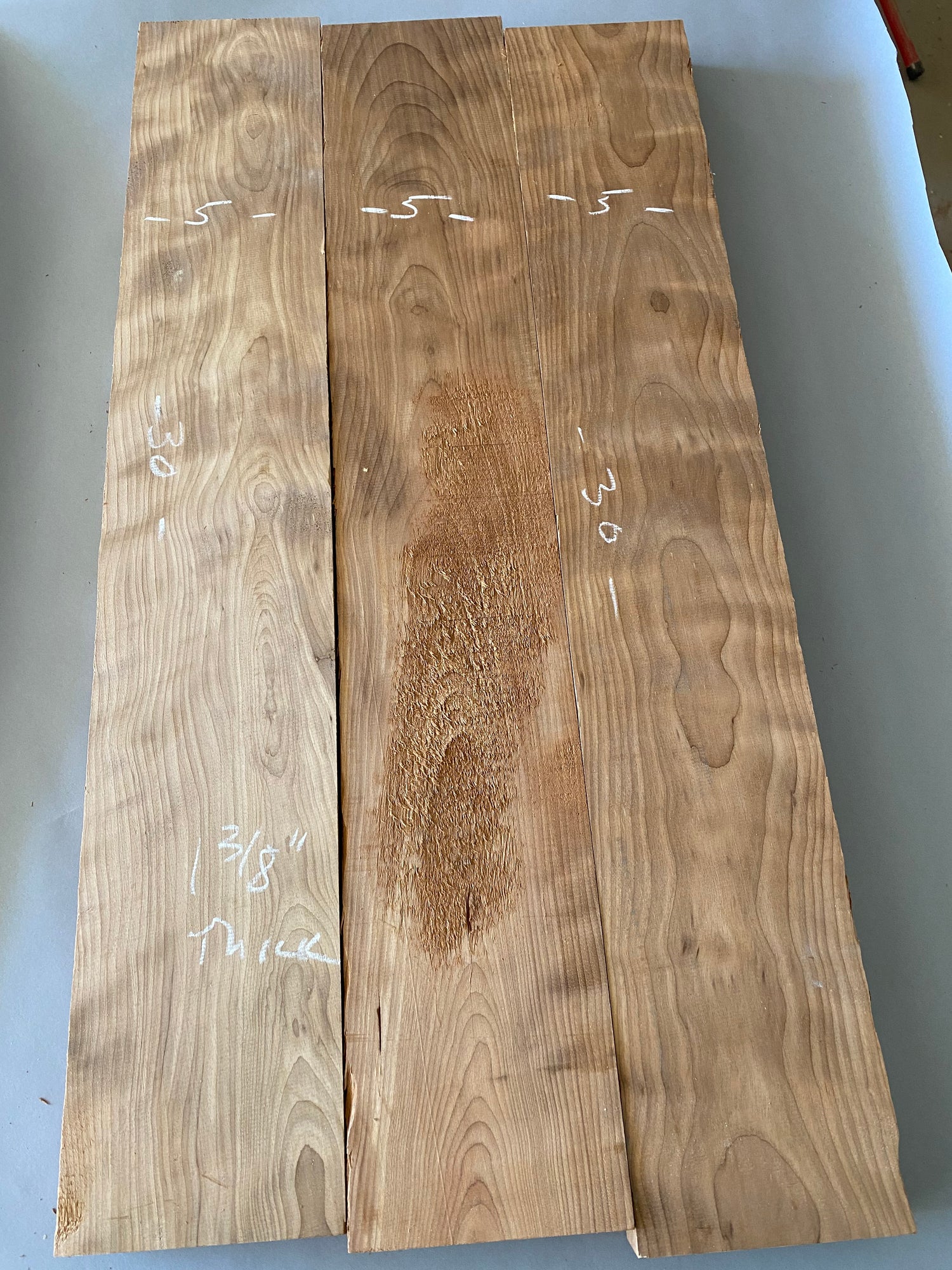 6/4 birdseye maple and flame birch 5  PC Roasted guitar neck stock bundle-250$  plus shipping