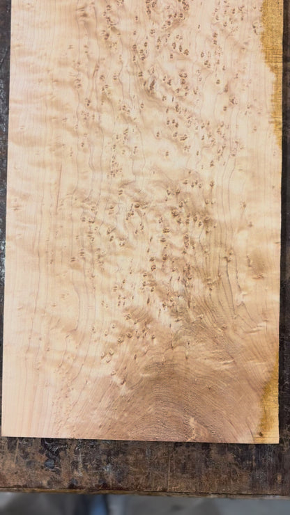 4/4 Birdseye Maple Board-44BE1014-$80 Includes Shipping